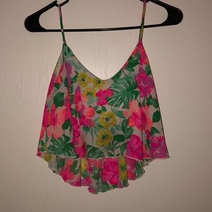 Tropical Crop Top